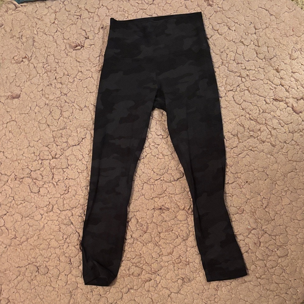 Women’s Black Camo Leggings